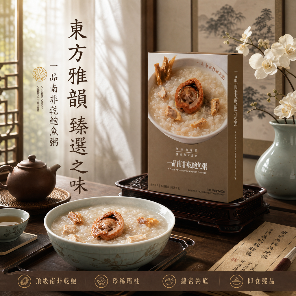 一級南非亁鮑粥